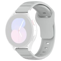 Techsuit Curea pentru Samsung Galaxy Watch 4/5/Active 2, Huawei Watch GT 3 (42mm)/GT 3 Pro (43mm) - Techsuit Watchband (W050) - Gray  έως 12 άτοκες Δόσεις