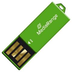 MediaRange USB 2.0 Nano Flash Drive Paper-clip stick 32GB (Green) (MR977) έως 12 άτοκες Δόσεις