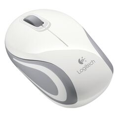 Logitech M187 Mini Optical Mouse (White, Wireless) (LOGM187WHT) έως 12 άτοκες Δόσεις