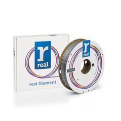REAL PLA Satin 3D Printer Filament - Satin Silver - spool of 0.05Kg - 1.75mm (REALPLASATINSILVER500MM175) έως 12 άτοκες Δόσεις