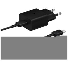 Samsung Φορτιστής με Θύρα USB-C και Καλώδιο USB-C 15W Power Delivery (T1510XBEGEU) (SAMT1510XBEGEU) έως 12 άτοκες Δόσεις