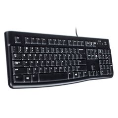 Logitech K120 Keyboard GR (Black, Wired) (LOGK120) έως 12 άτοκες Δόσεις