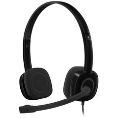 Logitech H151 Headset (Black, Wired) (LOGH151) έως 12 άτοκες Δόσεις