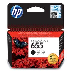 HP Μελάνι Inkjet No.655 Black (CZ109AE) (HPCZ109AE) έως 12 άτοκες Δόσεις