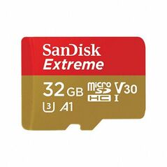 SanDisk Memory card SanDisk Extreme microSDHC 32GB 100/60 MB/s V30 A1 U3 4K (SDSQXAF-032G-GN6MA) 018019 619659155827 SDSQXAF-032G-GN6MA έως και 12 άτοκες δόσεις