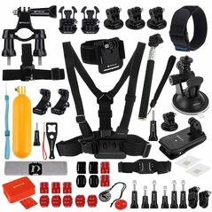 Puluz Accessories Puluz Ultimate Combo Kits for sports cameras PKT16 53 in 1 018666 5907489601085 PKT16 έως και 12 άτοκες δόσεις