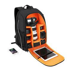 Puluz Waterproof camera backpack Puluz PU5011B (black) 018690 5907489601313 PU5011B έως και 12 άτοκες δόσεις