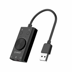 Orico Orico multifunction USB 2.0 External Sound Card, 10cm 023185 6954301193272 SC2-BK-EP έως και 12 άτοκες δόσεις