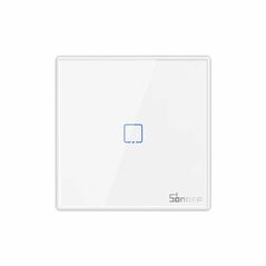 Sonoff Smart Wireless Wall Switch Sonoff T2EU1C-RF 433MHz (1-channel) 027613 6920075776256 M0802030009 έως και 12 άτοκες δόσεις