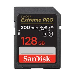 SanDisk Memory card SANDISK EXTREME PRO SDXC 128GB 200/90 MB/s UHS-I U3  (SDSDXXD-128G-GN4IN) 035916 619659188634 SDSDXXD-128G-GN4IN έως και 12 άτοκες δόσεις