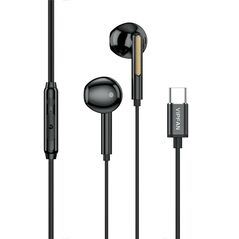 Vipfan Wired in-ear headphones Vipfan M11, USB-C (black) 036858 6971952433083 M11-black έως και 12 άτοκες δόσεις