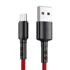 Vipfan USB to Micro USB cable Vipfan X02, 3A, 1.8m (red) 036826 6971952431454 X02MK-1.8m-red έως και 12 άτοκες δόσεις