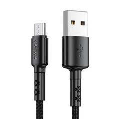Vipfan USB to Micro USB cable Vipfan X02, 3A, 1.2m (black) 036823 6971952430129 X02MK-1.2m-black έως και 12 άτοκες δόσεις