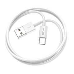 Vipfan USB to USB-C cable Vipfan X03, 3A, 1m (white) 036816 6971952431249 X03TC έως και 12 άτοκες δόσεις
