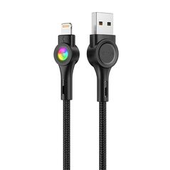 Vipfan USB to Lightning cable Vipfan Colorful X08, 3A, 1.2m (black) 036793 6971952432338 X08LT έως και 12 άτοκες δόσεις