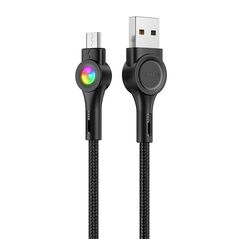 Vipfan USB to Micro USB cable Vipfan Colorful X08, 3A, 1.2m (black) 036792 6971952432321 X08MK έως και 12 άτοκες δόσεις