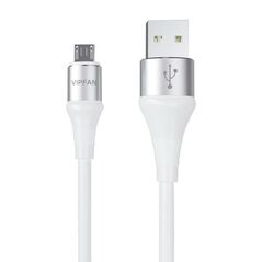 Vipfan USB to Micro USB cable Vipfan Colorful X09, 3A, 1.2m (white) 036790 6971952432468 X09MK έως και 12 άτοκες δόσεις