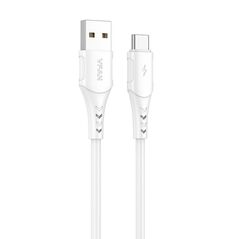 Vipfan USB to USB-C cable Vipfan Colorful X12, 3A, 1m (white) 036780 6971952433892 X12TC έως και 12 άτοκες δόσεις