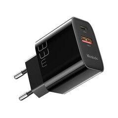 Mcdodo Wall charger Mcdodo CH-0922 USB + USB-C, 33W + USB-C cable (black) 039514 6921002609227 CH-0922 έως και 12 άτοκες δόσεις