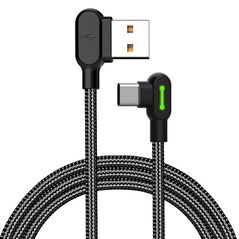 Mcdodo USB to USB-C cable Mcdodo CA-5280 LED, 1.8m (black) 039520 6921002652827 CA-5282 έως και 12 άτοκες δόσεις