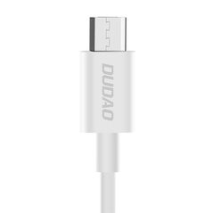 Dudao Cable USB to Micro USB Dudao L1M, 1m (white) 039452 6970379613764 L1M Micro 1m έως και 12 άτοκες δόσεις