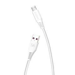 Dudao Cable USB to Micro USB Dudao L2M 5A 1m (white) 039455 6970379613856 L2M Micro 1m έως και 12 άτοκες δόσεις