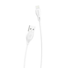 Dudao USB to Lightning Cable  Dudao L4L 2.4A 2m (white) 039457 6970379611494 L4L Lightning 2m έως και 12 άτοκες δόσεις