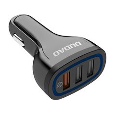 Dudao Car charger Dudao R7S 3x USB, QC 3.0, 18W (black) 039466 6970379615805 R7S Black έως και 12 άτοκες δόσεις