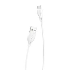 Dudao USB to USB-C cable Dudao L4T 2.4A 1m (white) 039468 6970379614679 L4T USB-C 1m έως και 12 άτοκες δόσεις