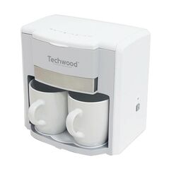 Techwood 2-cup pour-over coffee maker Techwood (white) 039759 3760301554240 TCA-202 έως και 12 άτοκες δόσεις