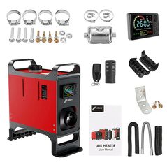 Hcalory Parking heater HCALORY HC-A02, 8 kW, Diesel, Bluetooth (red) 041592 5905316141216 HC-A02 Red + BT έως και 12 άτοκες δόσεις
