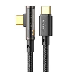 Mcdodo USB to USB-C Prism 90 degree cable Mcdodo CA-3401, 100W, 1.8m (black) 043879 6921002634014 CA-3401 έως και 12 άτοκες δόσεις