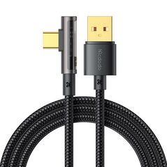 Mcdodo USB to USB-C Prism 90 degree cable Mcdodo CA-3381, 6A, 1.8m (black) 043882 6921002633819 CA-3381 έως και 12 άτοκες δόσεις