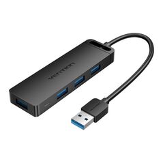 Vention USB 3.0 4-Port Hub with Power Adapter Vention CHLBD 0.5m, Black 056496 6922794746633 CHLBD έως και 12 άτοκες δόσεις