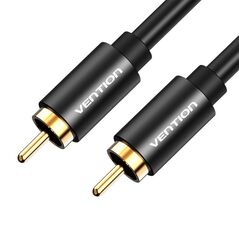Vention RCA (Coaxial) male to male cable Vention VAB-R09-B200, 2m (black) 051176 6922794740822 VAB-R09-B200 έως και 12 άτοκες δόσεις