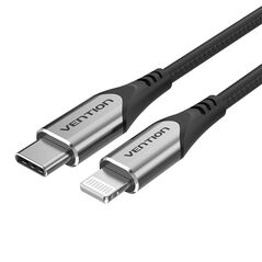 Vention USB-C to Lightning Charging Cable Vention, PD 3A, 1.5m (black) 051169 6922794743441 TACHG έως και 12 άτοκες δόσεις