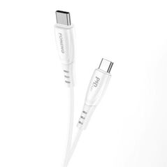 Foneng USB-C to USB-C cable Foneng X73, 60W, 1m (white) 045630 6970462517498 X73 Type-C to Type-C έως και 12 άτοκες δόσεις