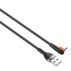 LDNIO Cable USB to USB-C LDNIO LS561, 2.4A, 1m (black) 043029 5905316143951 LS561 type c έως και 12 άτοκες δόσεις