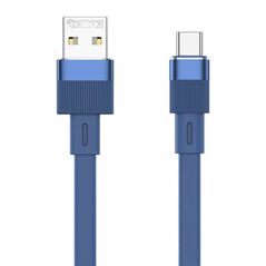 Remax Cable USB-C Remax Flushing, 2.4A, 1m (blue) 047406 6954851225010 RC-C001 A-C blue έως και 12 άτοκες δόσεις