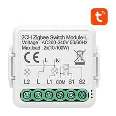 Avatto Smart Switch Module ZigBee Avatto N-LZWSM01-2 No Neutral TUYA 047977 6976037360674 N-LZWSM01-2 έως και 12 άτοκες δόσεις