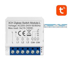 Avatto Smart Switch Module ZigBee Avatto LZWSM16-W3 No Neutral TUYA 047981 6976037360872 LZWSM16-W3 έως και 12 άτοκες δόσεις