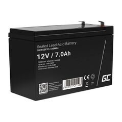Green Cell Rechargeable battery AGM 12V 7Ah Maintenancefree for UPS ALARM 048404 5902701411503 AGM04 έως και 12 άτοκες δόσεις