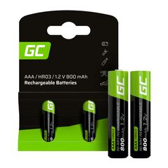 Green Cell Green Cell Rechargeable Batteries Sticks 2x AAA HR03 800mAh 048434 5903317225881 GR08 έως και 12 άτοκες δόσεις