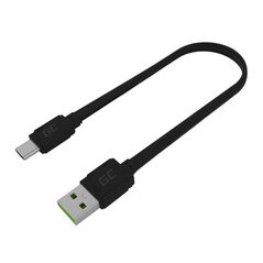 Green Cell Cable USB - USB-C Green Cell GCmatte, 25cm, with Ultra Charge, QC 3.0 048450 5903317225102 KABGC03 έως και 12 άτοκες δόσεις