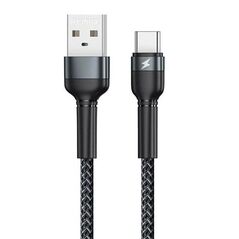 Remax Cable USB-C Remax Jany Alloy, 1m, 2.4A (black) 047478 6972174152851 RC-124a black έως και 12 άτοκες δόσεις