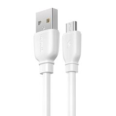 Remax Cable USB Micro Remax Suji Pro, 1m (white) 047488 6972174158310 RC-138m White έως και 12 άτοκες δόσεις