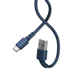 Remax Cable USB-C Remax Zeron, 1m, 2.4A (blue) 047506 6954851239468 RC-179a blue έως και 12 άτοκες δόσεις
