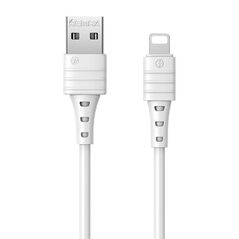 Remax Cable USB Lightning Remax Zeron, 1m, 2.4A (white) 047509 6954851239604 RC-179i white έως και 12 άτοκες δόσεις