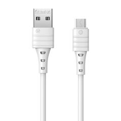Remax Cable USB Micro Remax Zeron, 1m, 2.4A (white) 047511 6954851237594 RC-179m white έως και 12 άτοκες δόσεις