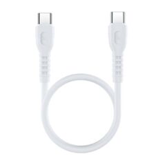 Remax Cable USB-C USB-C Remax Ledy, RC-022,  (white) 047670 6954851222132 RC-C022 white C-C έως και 12 άτοκες δόσεις